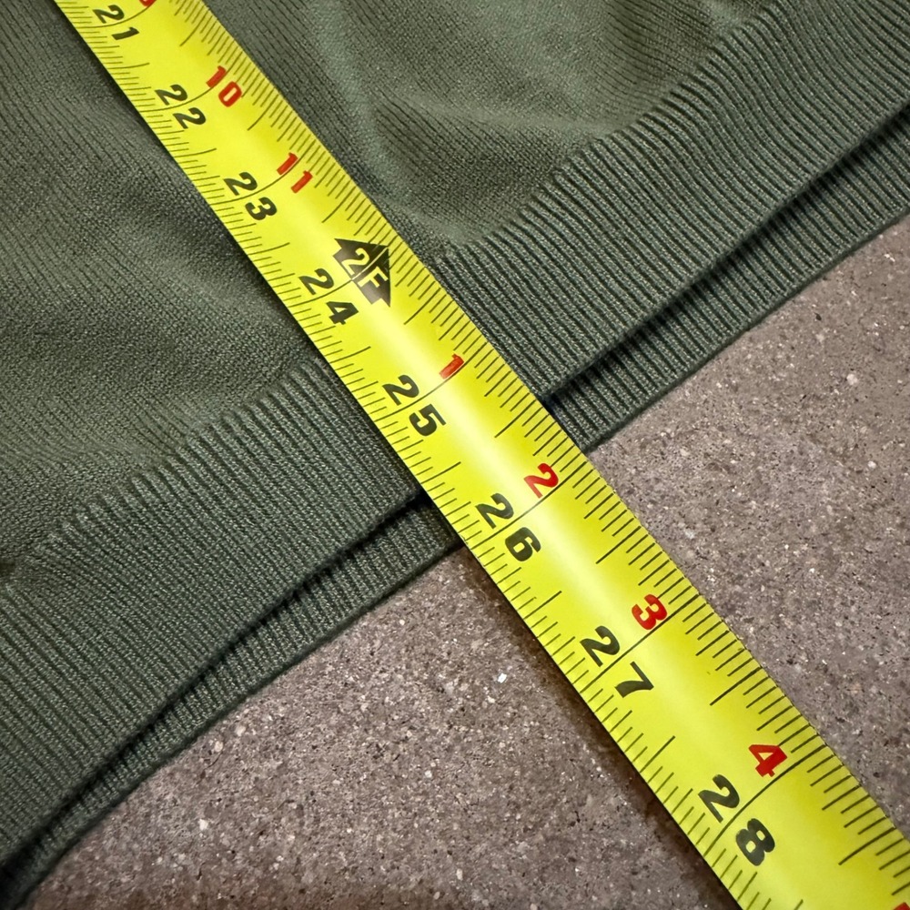 Daniel Hechter Polo Shirt Mens Large Green Short Sleeve Knit Rayon Blend Sweater - Picture 6 of 6